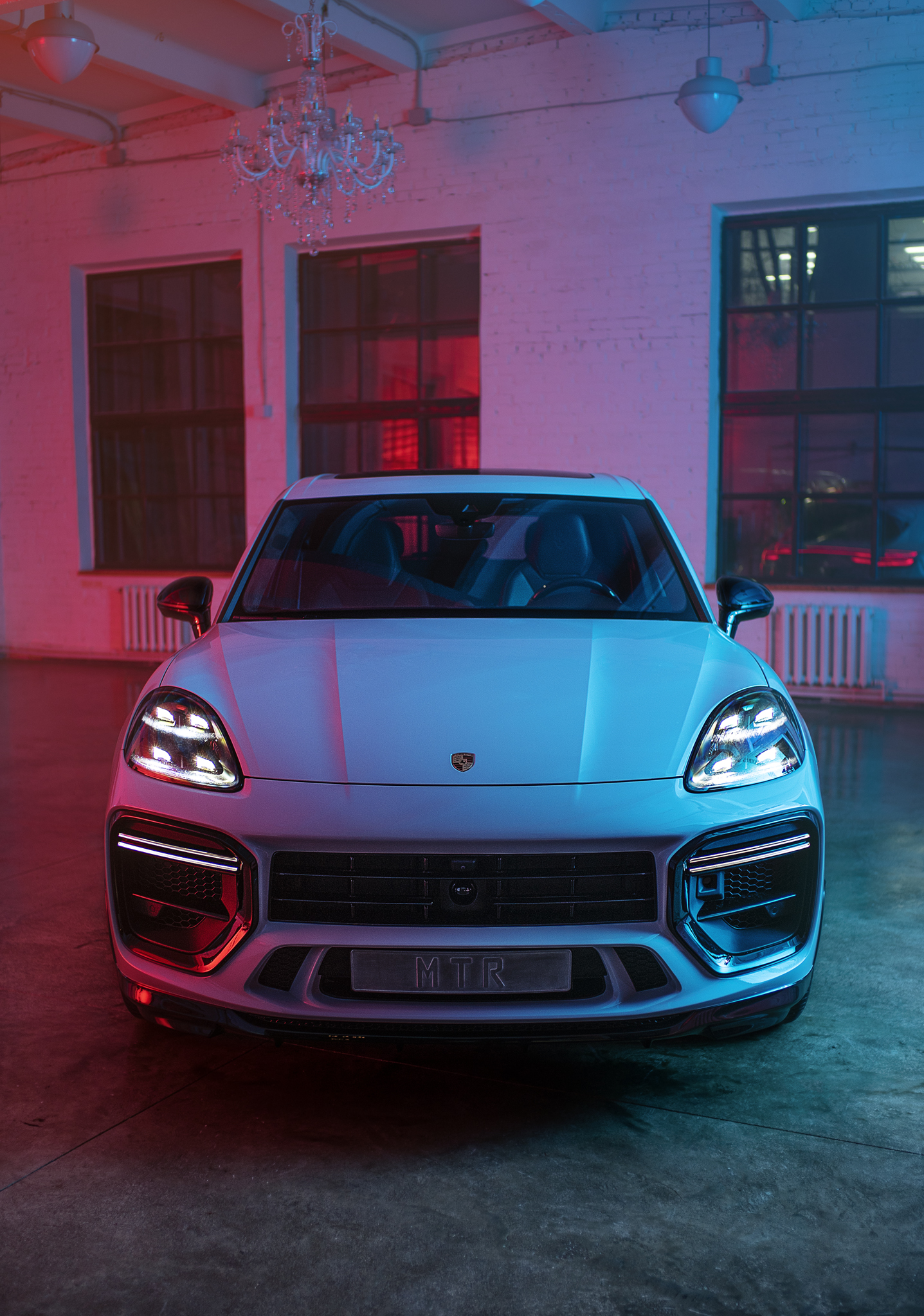 Съемка Porsche Cayenne 2019 в студии