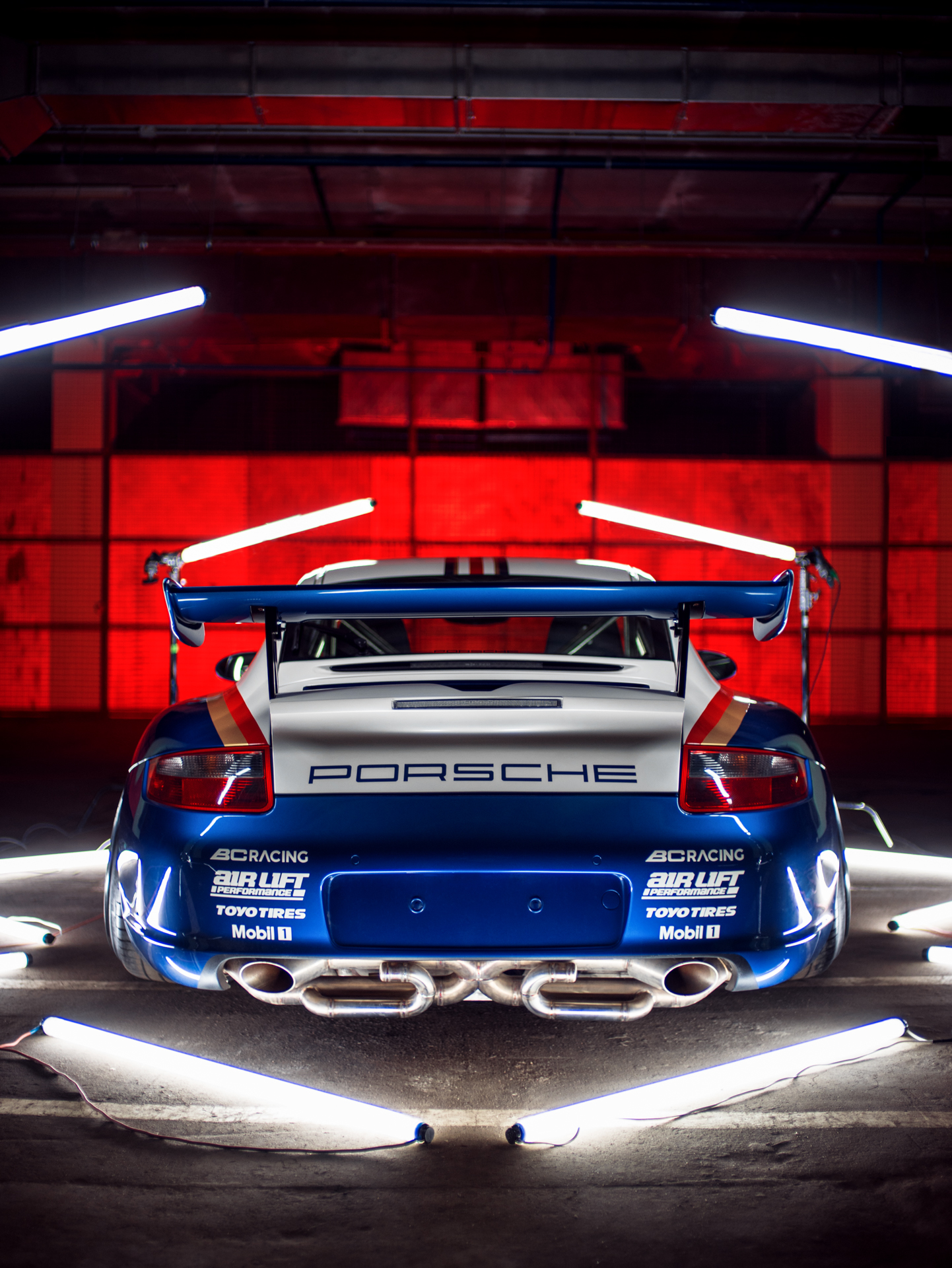 Фотосъемка автомобиля Porsche 911 в Москве